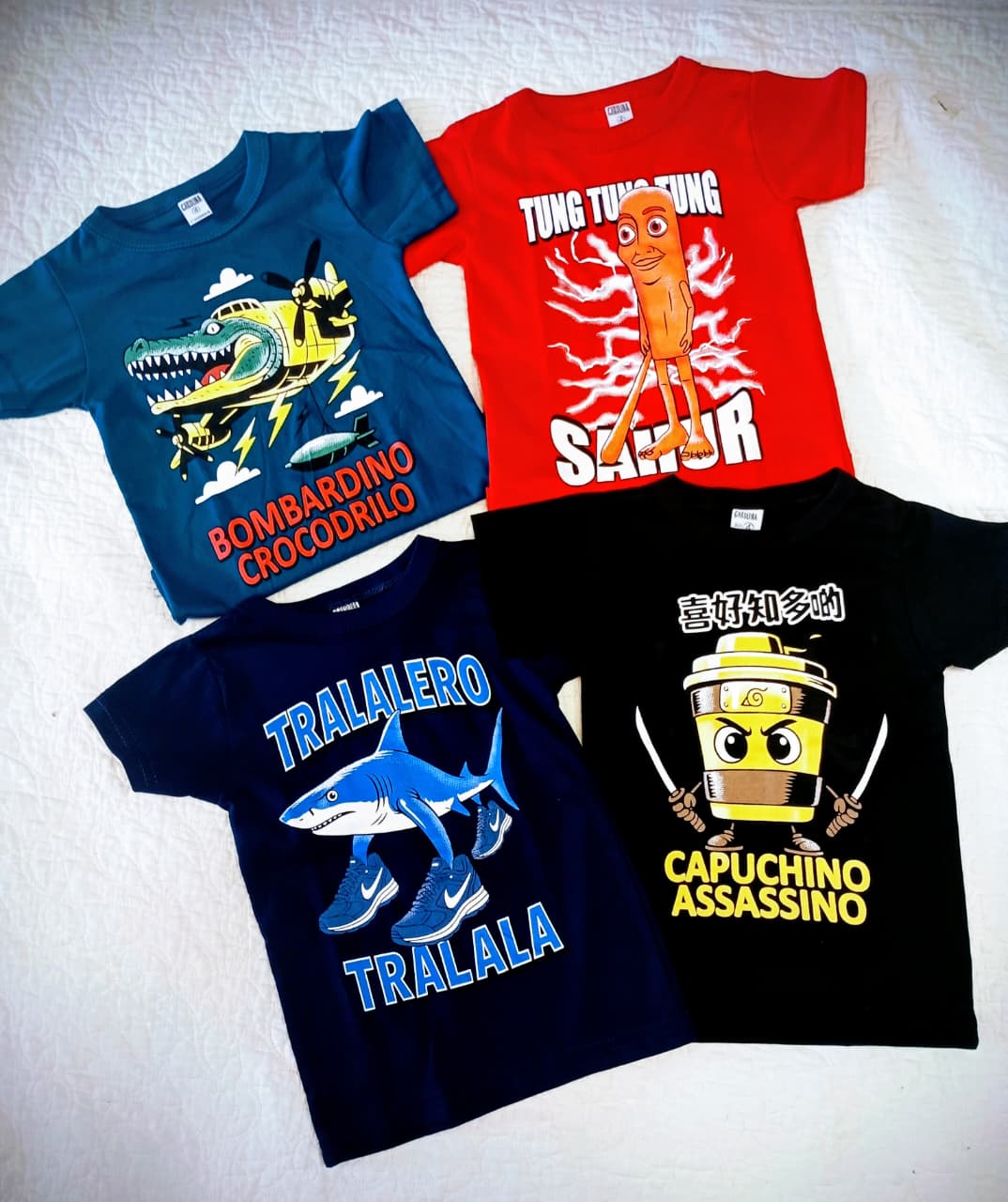 Remeras Personajes